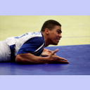 EM 2008: ESP-FRA: Daniel Narcisse.