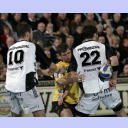 Kein Durchkommen f�r David Szlezak.