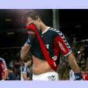 Marcin Lijewski verl�sstg nach seine dritten Zeitstrafe das Feld.