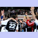 Jubel �ber den 14. Titel.