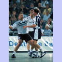 Holger Menke in der Abwehr.