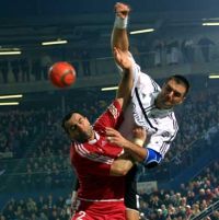 Im Hinspiel in toller Form, und auch am Mittwoch bester Werfer: Nenad Perunicic.