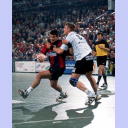 Enric Masip gegen Klaus-Dieter Petersen.