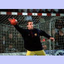 Barca-Kapit�n David Barrufet.