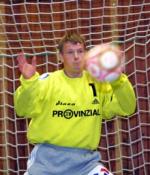 S�ren Haagen erstmals im THW-Tor.