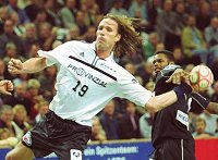 Staffan Olsson in action.
