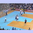 EHF-Pokal-Finale 2002, R�ckspiel: Entrerrios trifft zum 10:2.