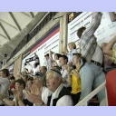 EHF-Pokal-Finale 2002, R�ckspiel: Jubel bei den Kieler Fans!
