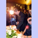 EHF-Pokal-Finale 2002, R�ckspiel: Empfang am Vereinsheim.