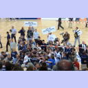 THW wird in Flensburg Meister: Jubel nach dem Abpfiff.