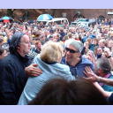 Meisterfeier 2002: Jubel um die Mannschaft.