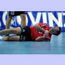 Andrej Klimovets am Boden.