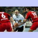 Davor Dominikovic gegen Jansen und Schumann.