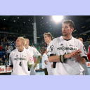 Jubel nach dem Sieg.