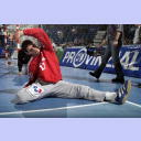 Henning Fritz vor dem Spiel.