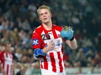 AaB-R�ckraumspieler Rune Ohm traf im Hinspiel sechs Mal.