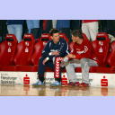 Henning Fritz im Gespr�ch mit Jan Holpert.