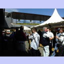 Die Zebrasprotten in Barcelona.