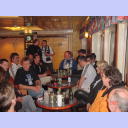 G�teborg-Tour 2003: Die F�hre fest in Zebra-Hand.