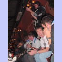 G�teborg-Tour 2003: Stimmung durch die Zebra-Fans.