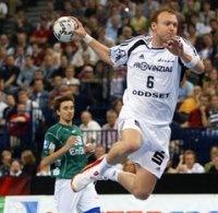 Henrik Lundstr�m in action.