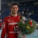 Ehrung von Henning Fritz zur Wahl zum Welthandballer des Jahres 2005.