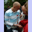 Forstbaumschule 2005: Johan Pettersson mit neuer Frisur.