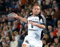 Henrik Lundstr�m in action.