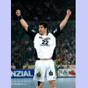 Nikola Karabatic jubelt.