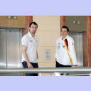 EM 2006: Vid Kavticnik und Dominik Klein.