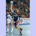 Lars Christiansen beim Siebenmeter.