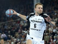 Henrik Lundstr�m in action.