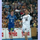 Stefan L�vgren, im Hintergrund Volker Zerbe.