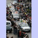 Deutscher Meister 2006! Autokorso zum Rathaus.