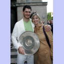 Deutscher Meister 2006! Henning Fritz und Frau.