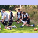 Trainingsauftakt 2006 in Felde.
