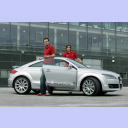 Viktor Szilagyi, Marcus Ahlm und der neue Audi TT.