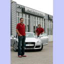 Viktor Szilagyi, Marcus Ahlm und der neue Audi TT.