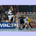 Stefan L�vgren steigt hoch.