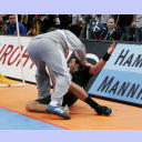 WM 2007: FRA-GER: Kehrmann und Omeyer im Kampf um den Ball.