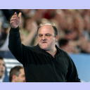 San Antonios Trainer Francisco Javier Equisoain.