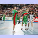 Sprenger beim Strafwurf.