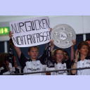 Kieler Fans in Flensburg.