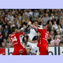 Nikola Karabatic wird attackiert.