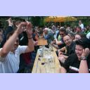 Die La Ola-Welle in der Forstbaumschule