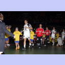 Supercup 2008: Einlauf der Zebras.