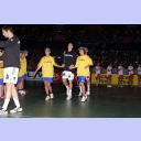 Supercup 2008: Einlauf der Zebras.