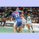 Supercup 2008: Marcus Ahlm am Kreis.