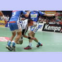 Supercup 2008: Gille foult Zeitz.