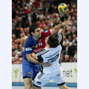 Ruben Garabaya und Nikola Karabatic.